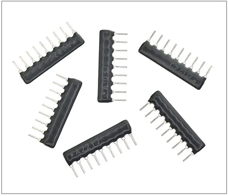 30PCS DIP Exclusion Network Resistor Array 9Pin 10K ohm A103J 10KR Resistance Network Array A09-103J