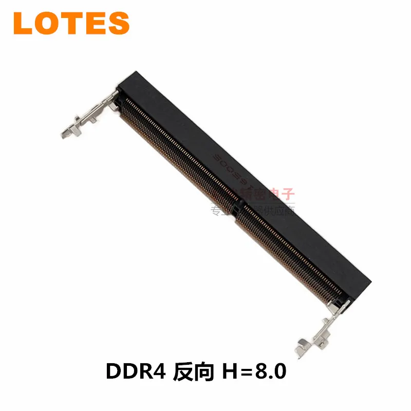 LOTEoriginal connector DDR4 reverse H8.0 260P memory card slot ADDR0070-P020A