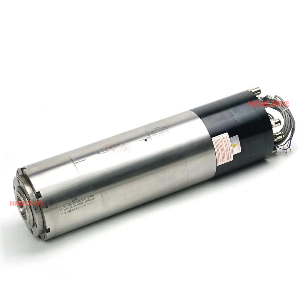 ATC mandrino 5.5kw BT30 18000rpm mandrino raffreddato ad acqua HQD GDL120-30-18-5.5 cambio utensile automatico CNC per il taglio dei metalli 220V 380V
