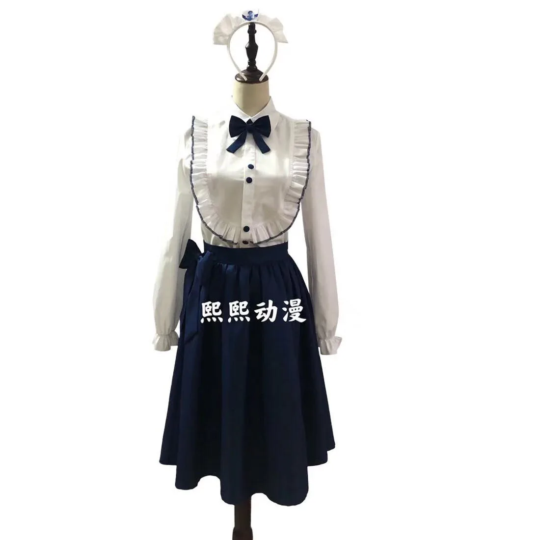 

2021 VTuber Hololive Minato Aqua SJ School Uniform Dress Cute Suit Any Size Cosplay Costume