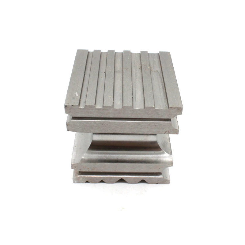 

High Hardness Steel Doming Dapping Block Square Punch Forming Shaping Tool For Jewelry Making