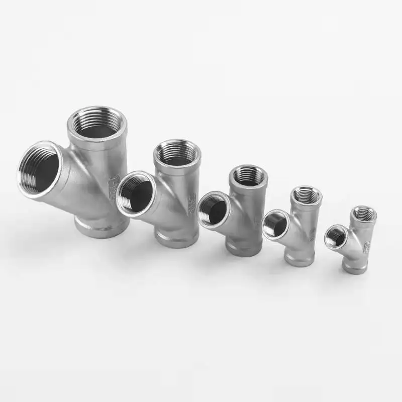 Stainless Steel Pipe Fittings Female Thread Connection 1/4