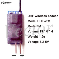 UHF233 Amateur radio direction finding beacon signal source module