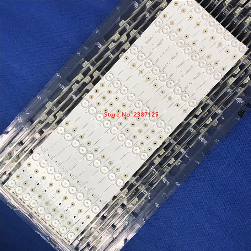 

9PCS LED Backlight Strip 006-P2K1708B 4C-LB4808-YH1 For L48F3390A L48F3320-3D L48F3310-3D L48F3300-3 LED48C910DJ LVF480SDAL