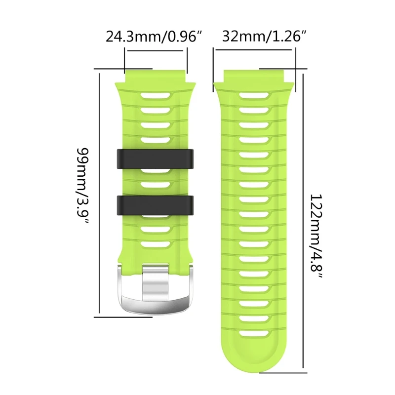 Silicone Watchband Strap for garmin- Forerunner 920XT Wristband Sport Watch Band Q81F