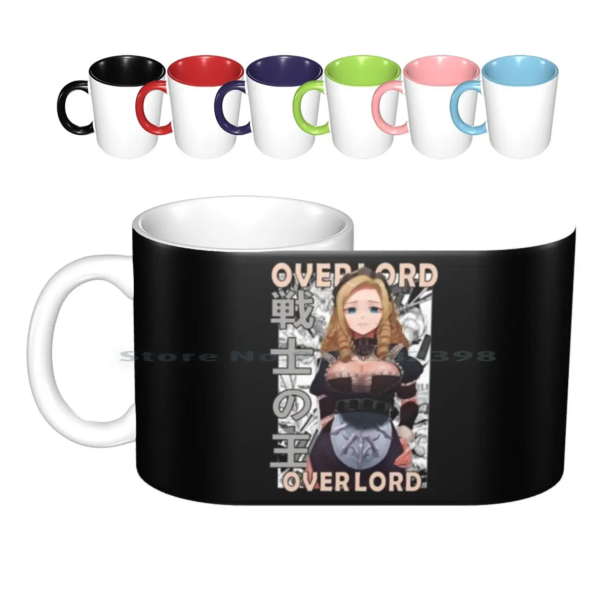 Solution Epsilon Overlord Ōbārōdo Weeaboo Guild Manga Style Anime Design Ceramic Mugs Coffee Cups Milk Tea Mug Overlord Ōbārōdo