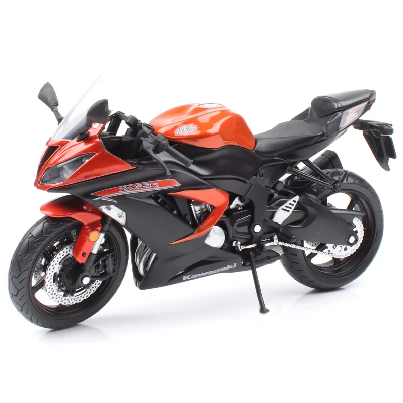 1:12 Scale Kawasaki Ninja 636 ZX 6R Race Bike Motorcycle ZX-6R Diecast Model Vehicles Automaxx Hobby Thumbnails For Collection