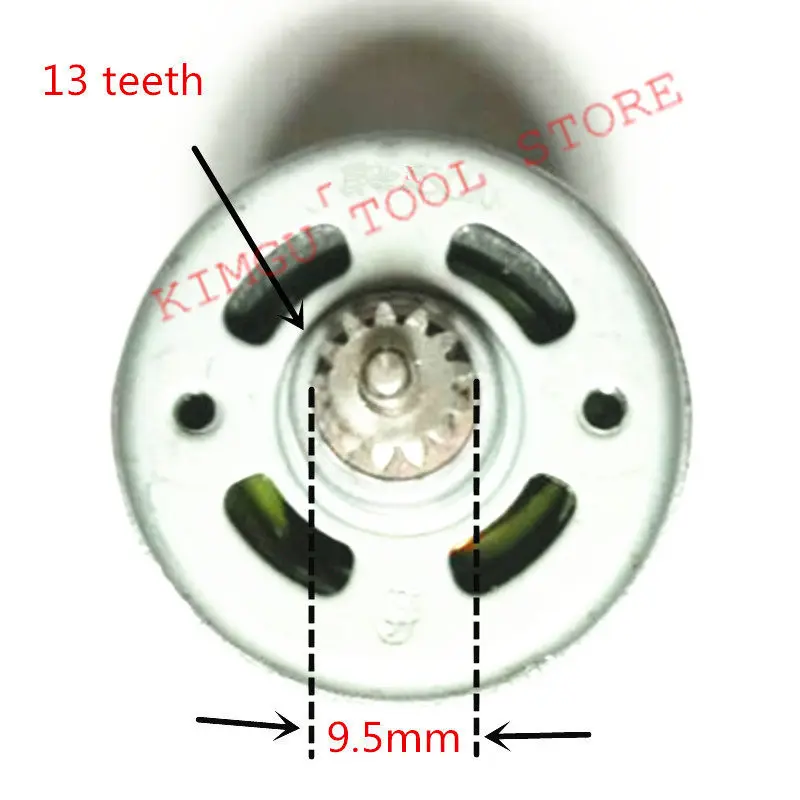 13 Zähne 13 Zähne Motor 14,4 V Ersatz für BOSCH GSR14.4-2-LI PSR 14,4 li-2 PSR14.4LI-2 PSR1440LI-2 GSR 14,4-2-li Bohrmotor