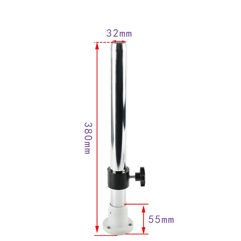 New Product Single-arm Stereo Microscope Column Fixing Block 380mm Long Column Diameter 32mm Can Fix The Desktop