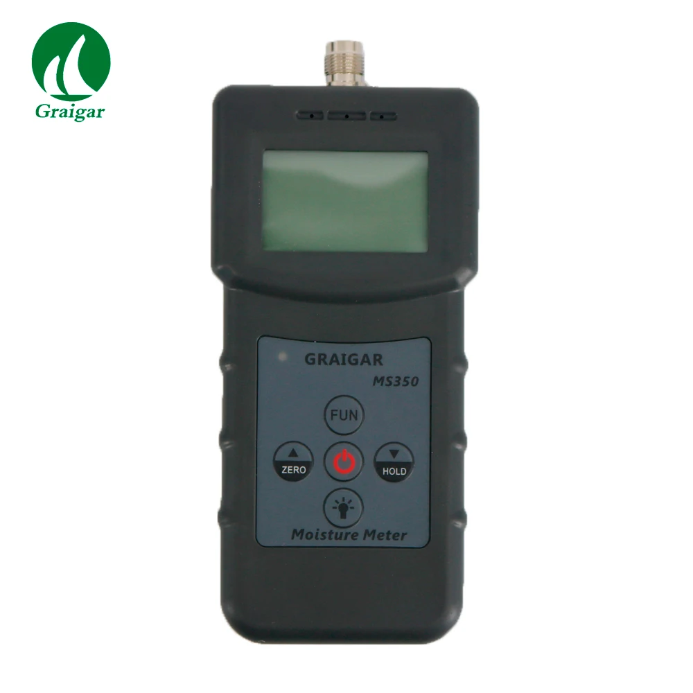 

MS350 Chemical Raw Materials Mositure Meter Capacitive Wood/bamboo/Coal Moisture Meter Measuring Range :0-80%