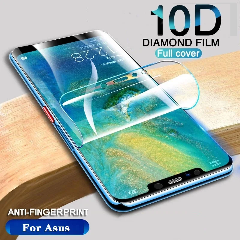 Película de hidrogel para asus, película protetora completa de hidrogel para asus zenfone 3 max zc520tl ze520kl laser ze553kl zc553kl ze552kl live zb501kl zb602kl