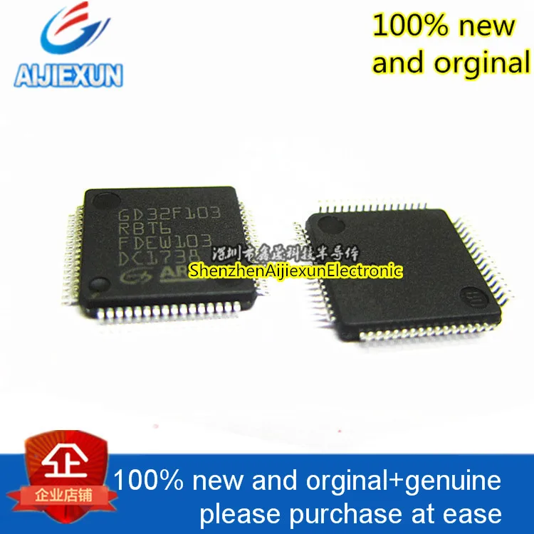 1 шт. 100% новый и оригинальный GD32F103RBT6 LQFP-64 большой запас