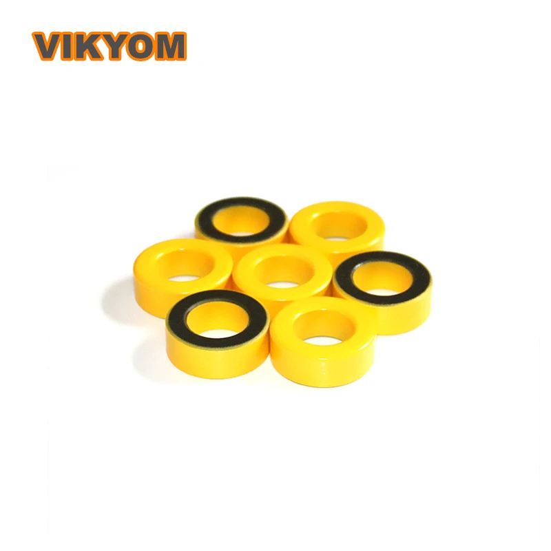 

10PCS Ferrite Core Toroid Core T157-6 Ferrite Chokes Ring Iron Inductor Ferrite Rings Yellow Black