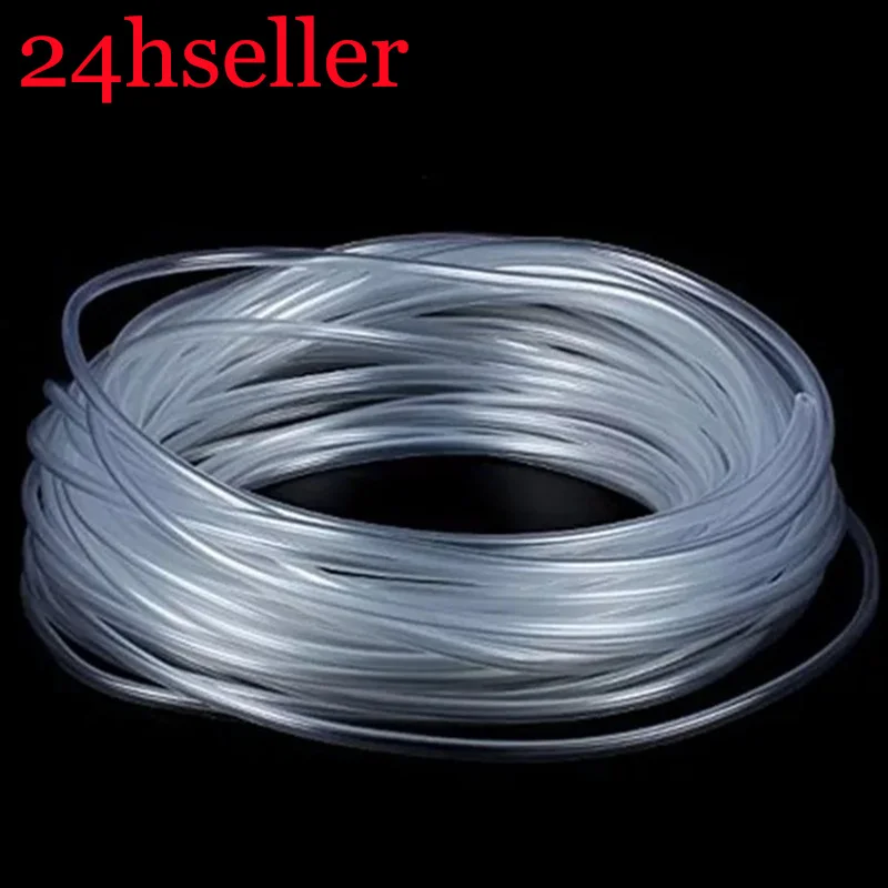 High Quality 1m/3m/5m/10m Aquarium Oxygen Pump Hose Air Bubble Stone Aquarium Fish Tank Pond Pump Tube 4*6mm