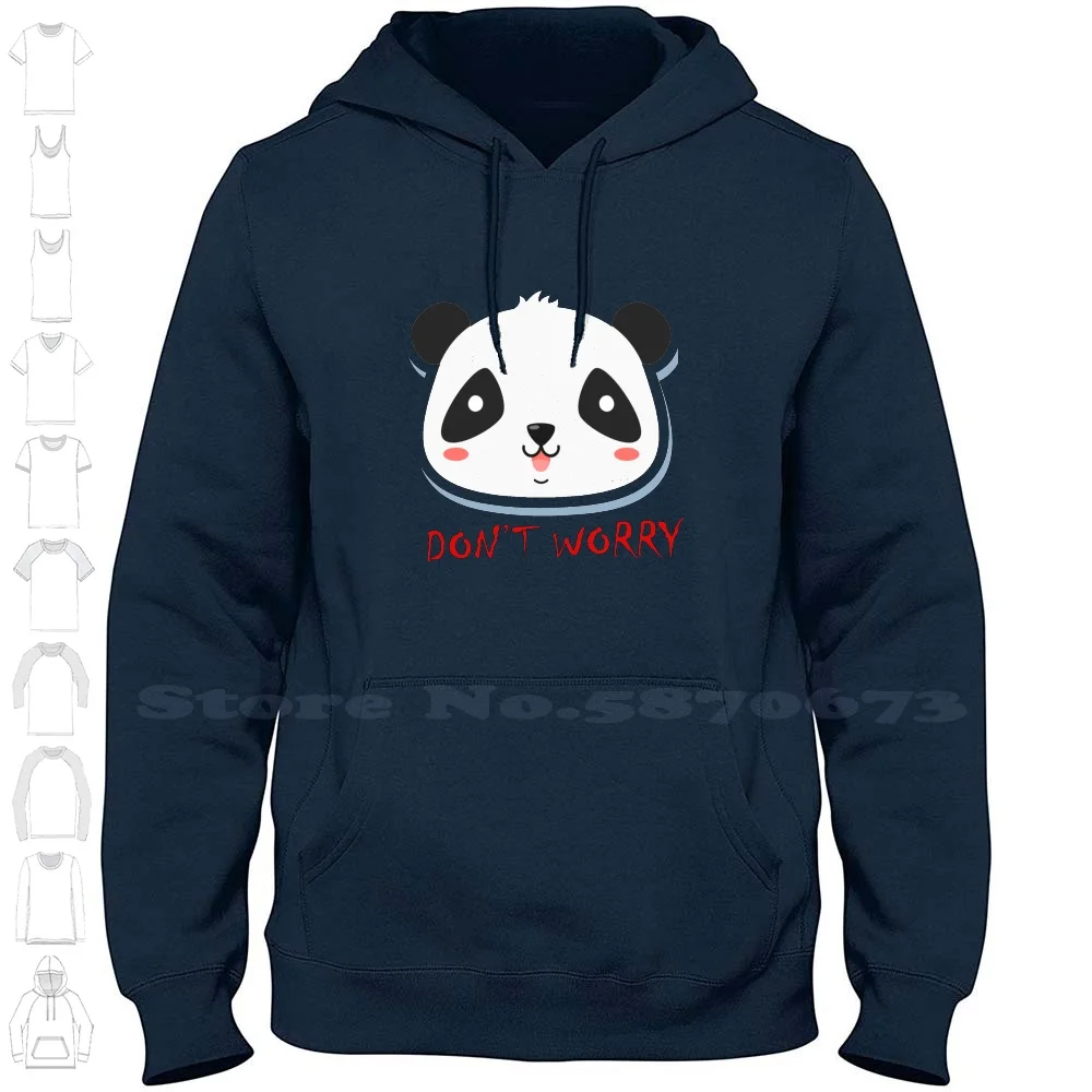 Don't Worry Cartoon Stickers Hoodies Sweatshirt For Men Women Cartoon Dont Worry