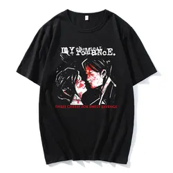 Hot Sale Couple Tshirts My Chemical Romance Mcr Dead Emo Popular Style T-shirts Fashion Funny T-shirt Comfortable Trend Clothing