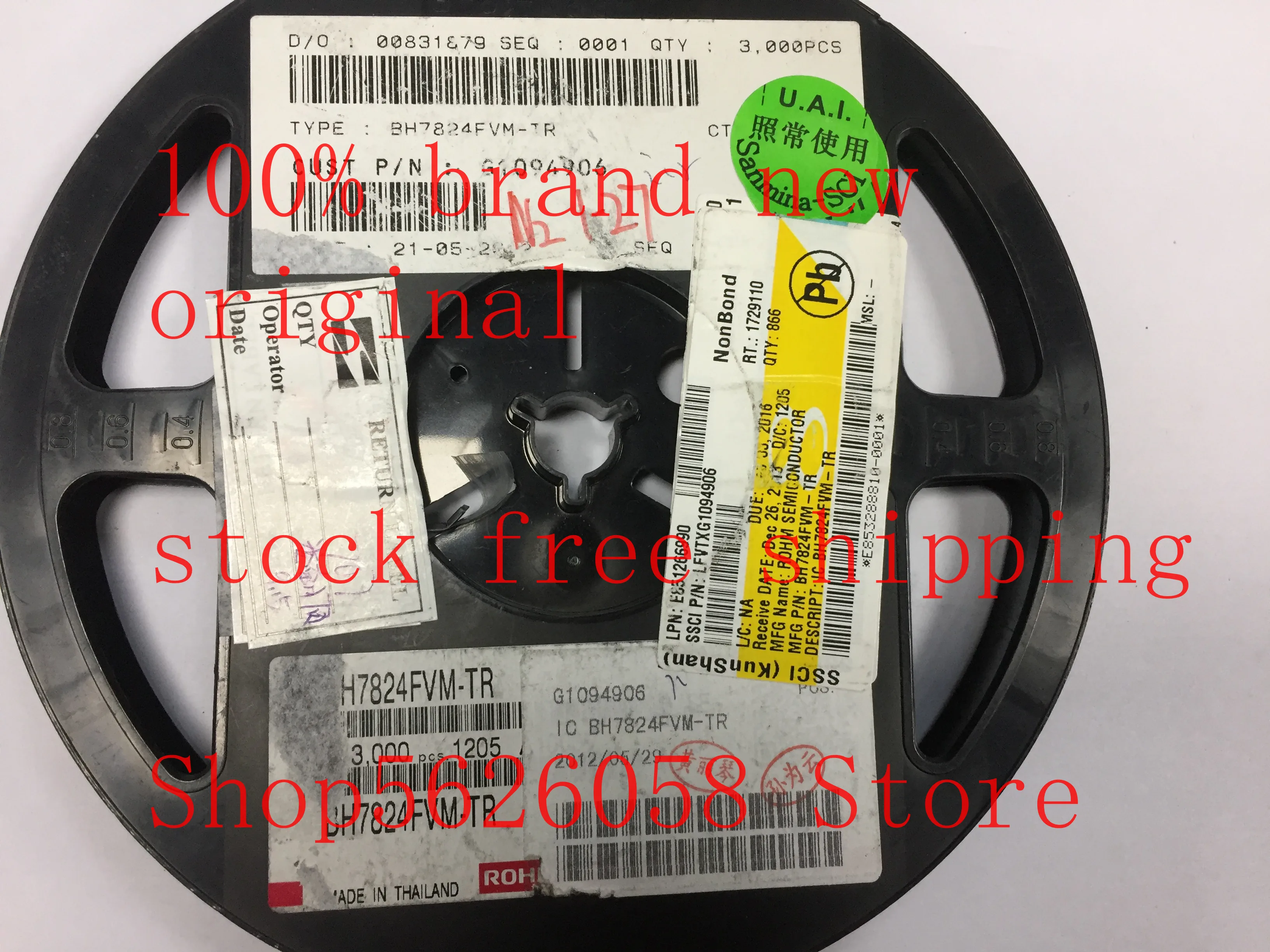 BH7824FVM-TR SMD 100% new original freeshipping 50PCS-3000PCS/LOT  STOCK