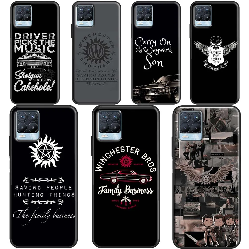 Supernatural Winchester Join The Hunt Case For OnePlus 10 Pro 9 Nord2 8T 9R Cover For Realme 9i 8i 8 Pro C21 GT Neo 2 GT Master