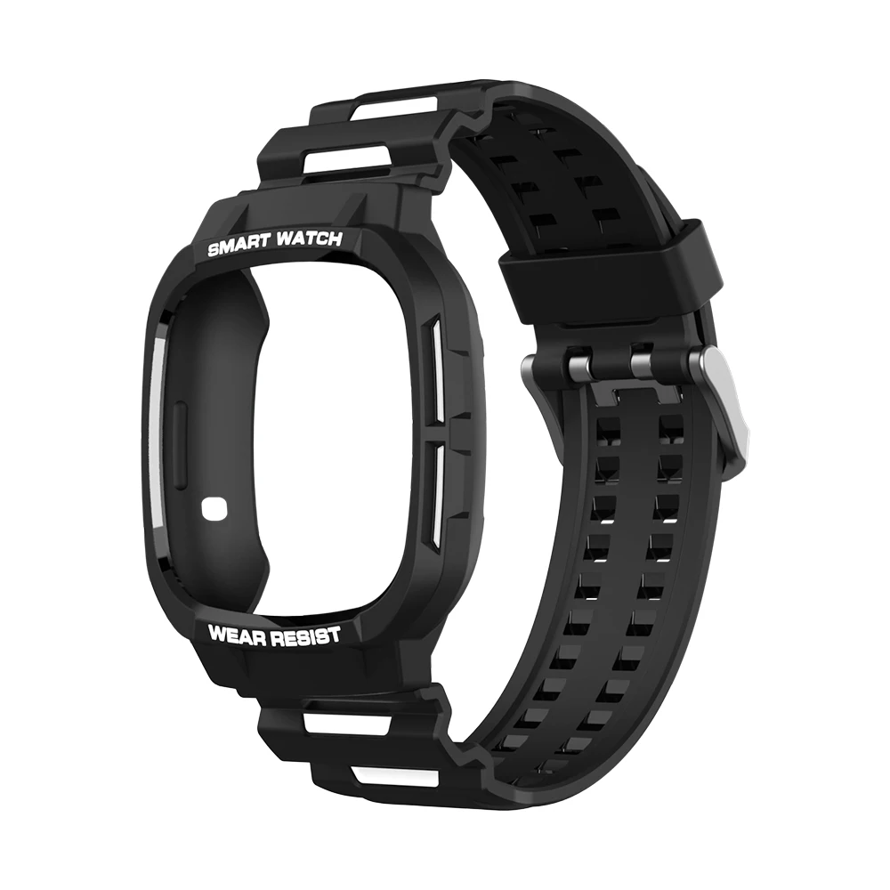 2021 Case Strap for Fitbit Versa 3 TPU Cover Smart Watches Cover TPU Shell for Fitbit Versa 3 Protector SIKAI Sport Accessories