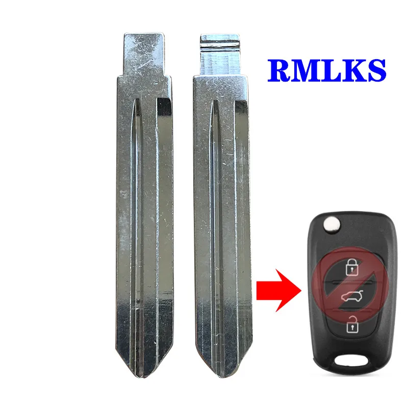 Type #13 Metal Blank Flip KD Remote Key Blade For Kia For Hyundai IX35 I30 For Toyota Crown For Lexus Uncut TOY40 TOY48 Blade