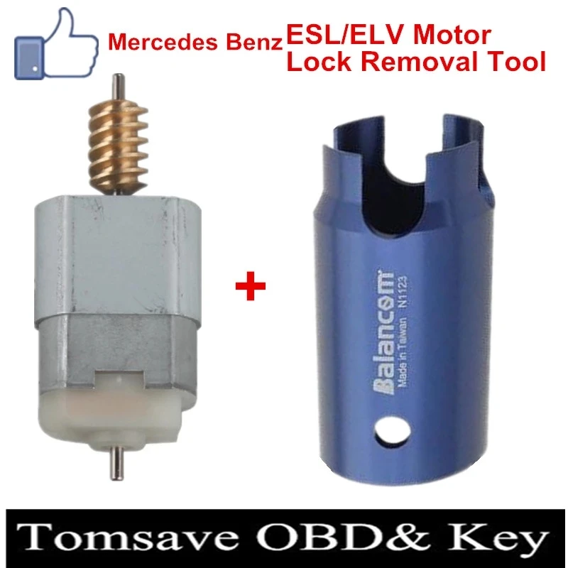 

For Mercedes Benz W204 W207 W212 Motor Wheel Motor&Open Dowel Pin Dedicated Tool ESL ELV Steering Lock EIS EZS Lock Removal Tool