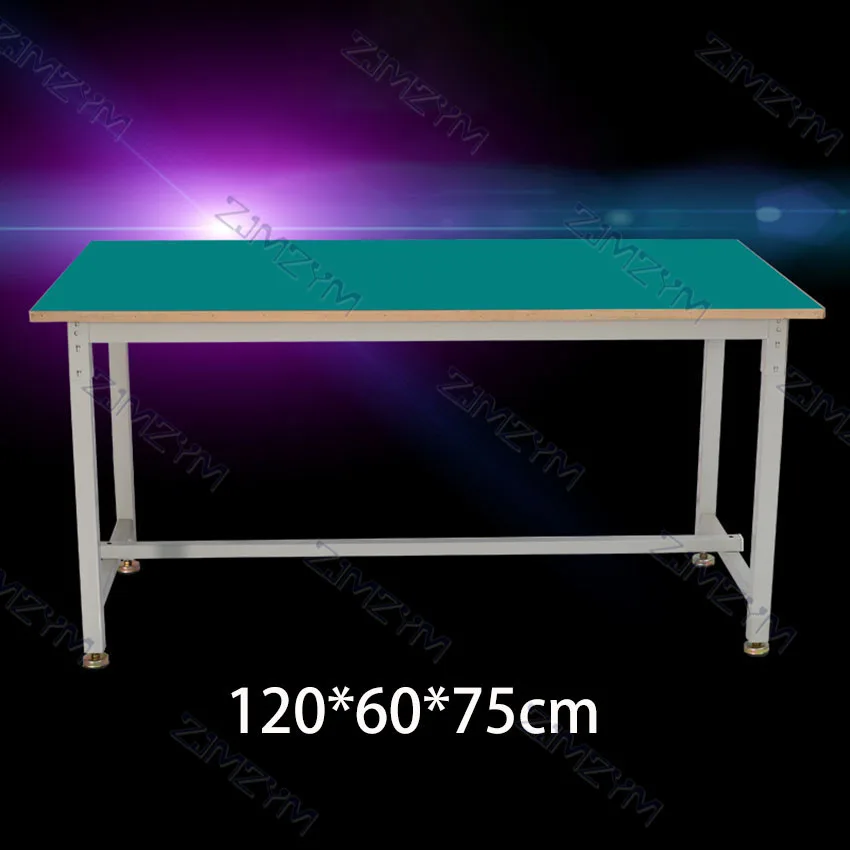 Mesa de Trabajo antiestática de 120 × 60 × 75CM, conjunto de operaciones, reparación de embalaje, pruebas experimentales, mesa de procesamiento para producción