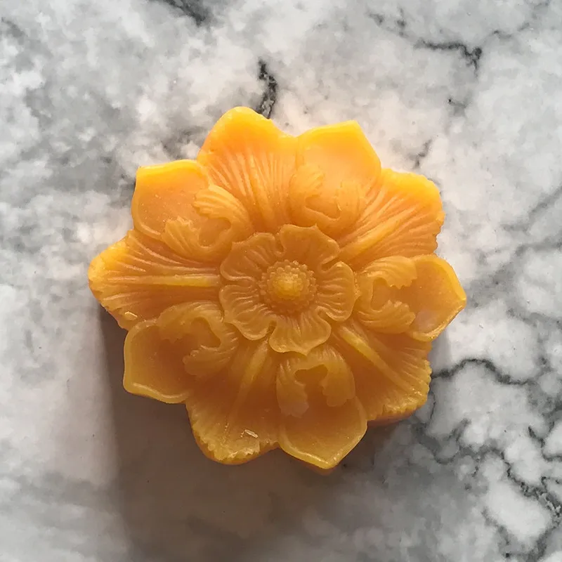 Classic Flower Soap Mold Silicone Soap Mold for Handmade DIY Natural Soap Making Cake Mousee Molds Scented Candle Mould