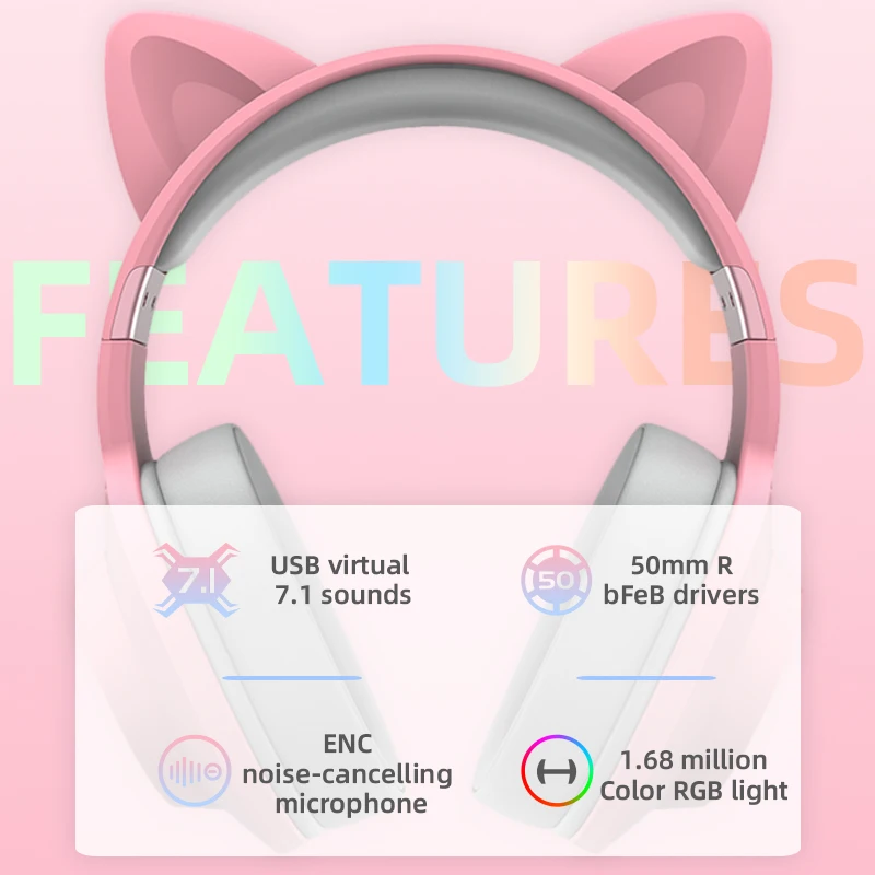 اديفير G2II سماعة الألعاب 7.1 الصوت المحيطي 50 مللي متر وحدة السائق RGB ديناميكية الخلفية نظام ميكروفون مع إلغاء الضوضاء