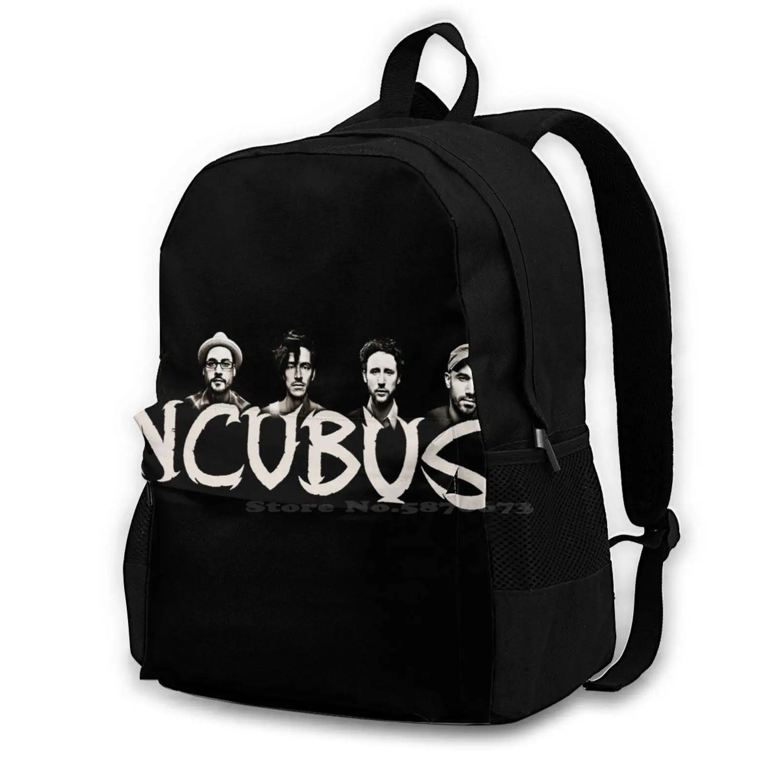 Band Personil In Tour News 435D Print Design Backpack Student Bag Band Personil In Tour News