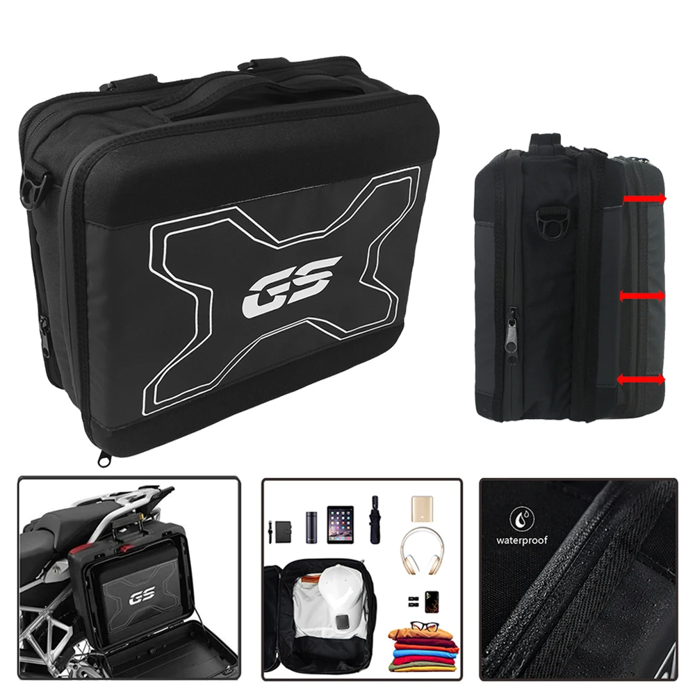 Vario Suitcases Saddle BagsFor BMW R1250GS Adventure R 1250 GS R1250 GS LC ADV R1250GSA Motorcycle Inner Bags Tool Box Panniers