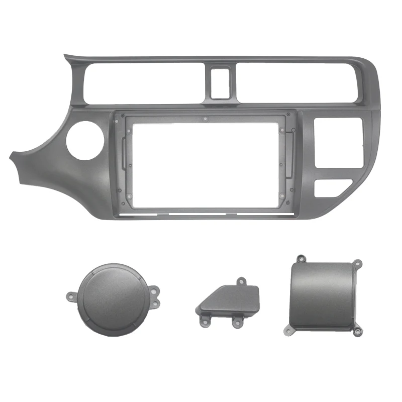 7/9“ 2 Din Head Unit Car Radio Frame Kit For KIA RIO 2011 2012 2013 2014 2015 Auto Stereo Install Dash Panel Fascia Trim Bezel