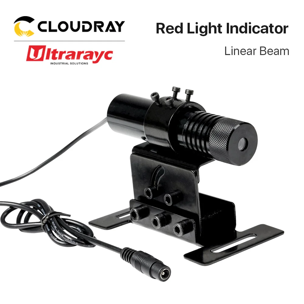 Ultrarayc Linear Red Light Indicator 650nm&635nm Adjustable Laser Module Locator 100mW&1-5mW & 5-10mW for Fiber Marking Machine