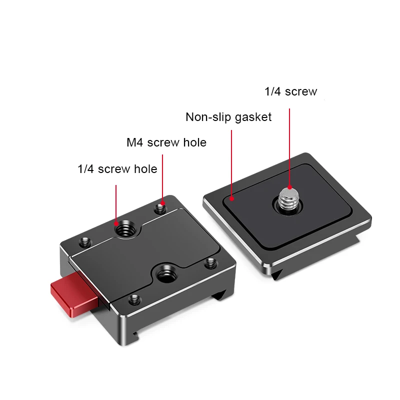 Kamera Quick Release v-mount V blokada do statywu Monopod suwak/Gimbal DJI Ronin S SC/Zhiyun Crane Weebill/Sony