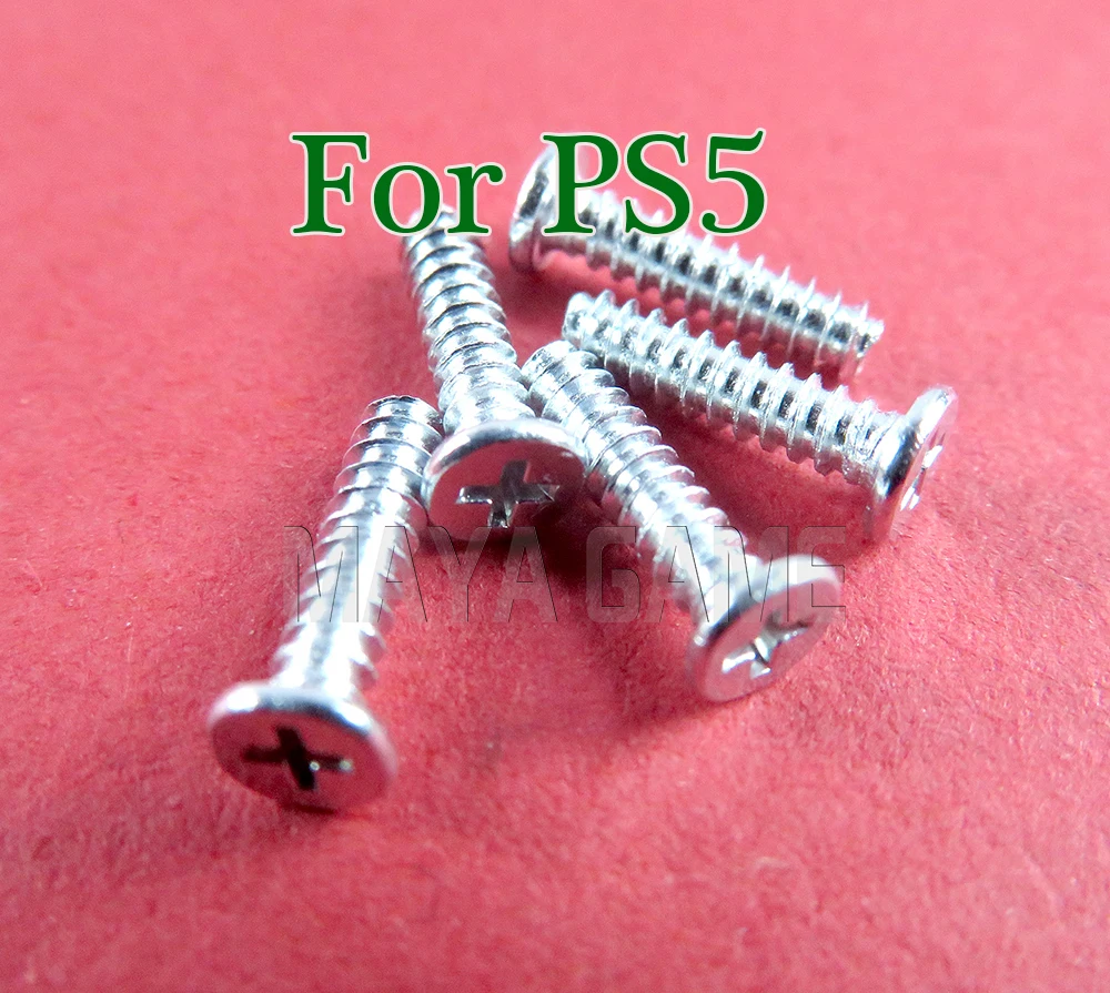 10 Uds. Para Sony PS5 PlayStation controlador cabeza tornillo mango de repuesto