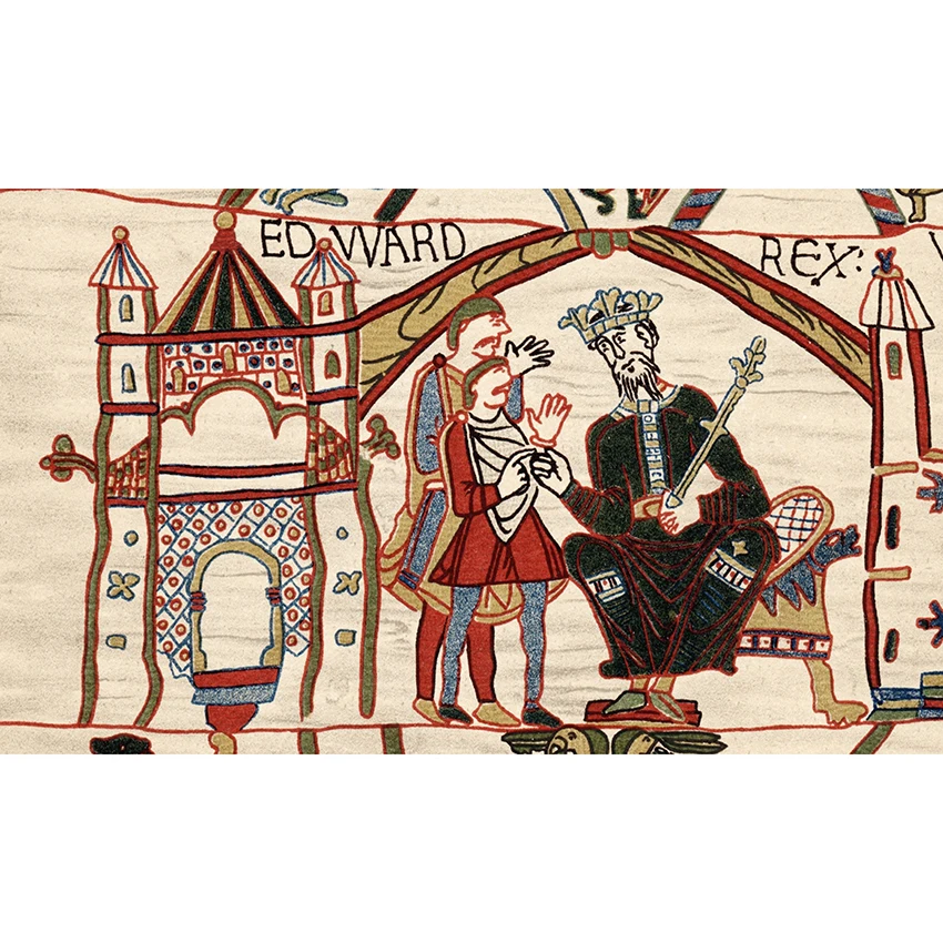 The Bayeux Tapestry Remarkable Records In European History Surrounded by Controversy And Myth Depicts the Norman Takeover