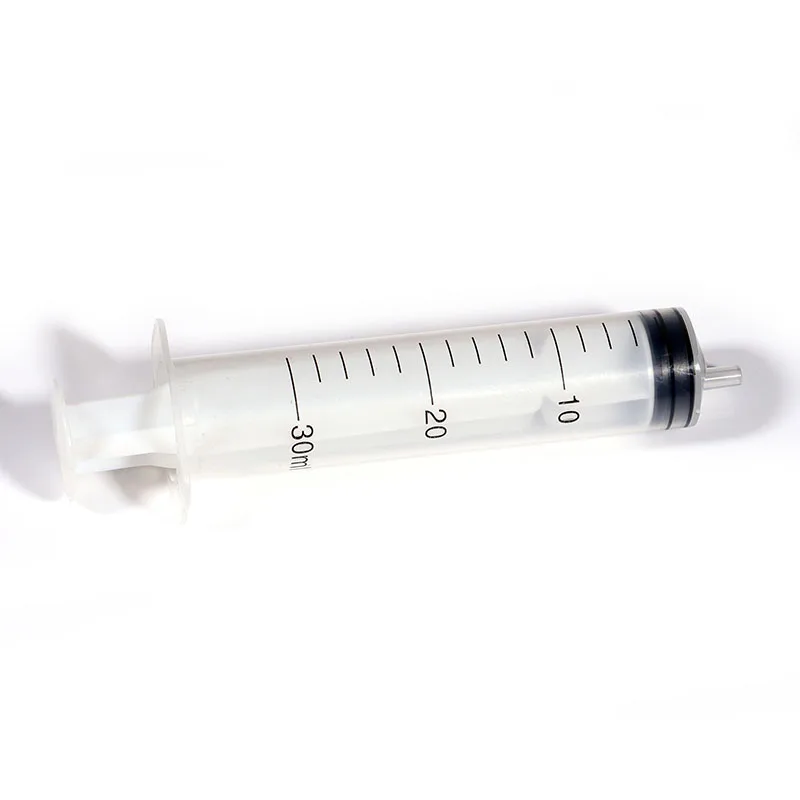 30ml Plastic Syringe Translucent Syringe Measuring Syringe With Cover Measuring Nutrient Hydroponics Mayitr