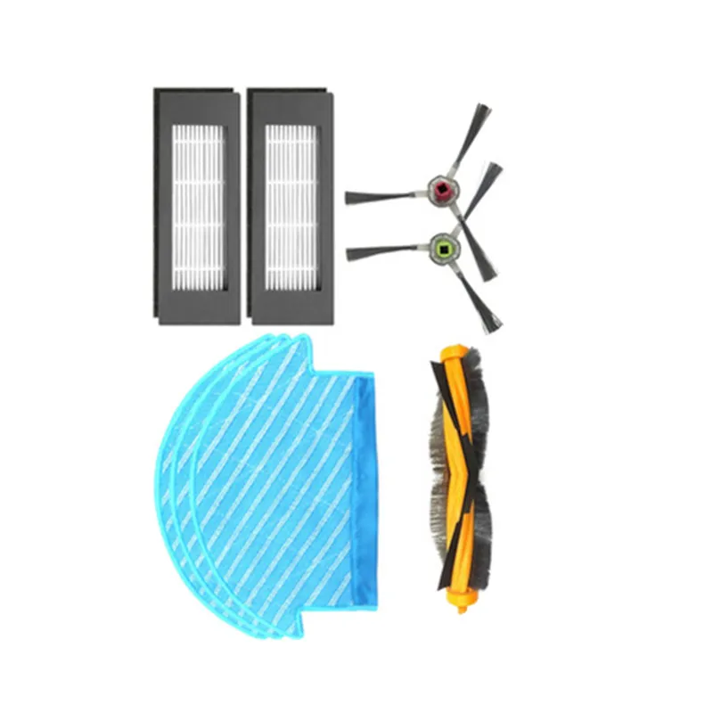เครื่องดูดฝุ่นหุ่นยนต์แปรงหลัก HEPA Filter Mop ผ้าสําหรับ Ecovacs Deebot DJ35 หุ่นยนต์เครื่องดูดฝุ่นอุปกรณ์เสริม