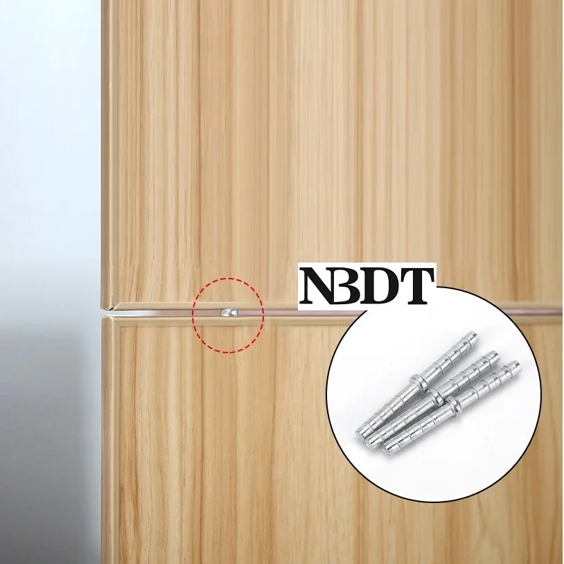 

12Pcs/Lot Kitchen Closet Joint Tall Door Connecting Dowel Bolt Pin Spacer