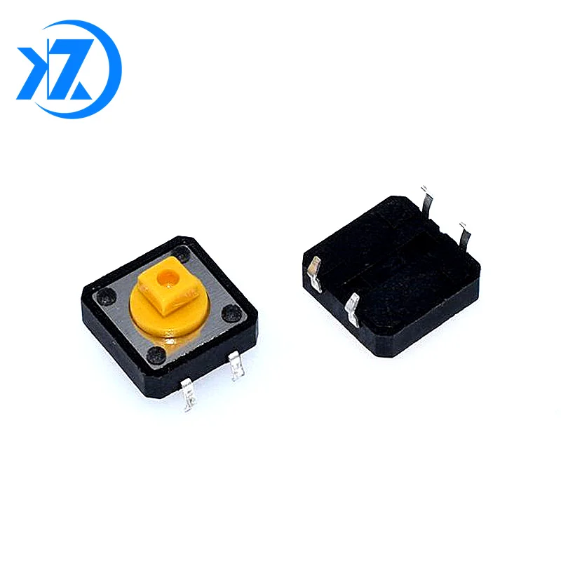 50pcs/lot 12*12*7.3mm band location 12 * 12 * 7.3 mm key switch tact Switch micro switch button B3F-4055