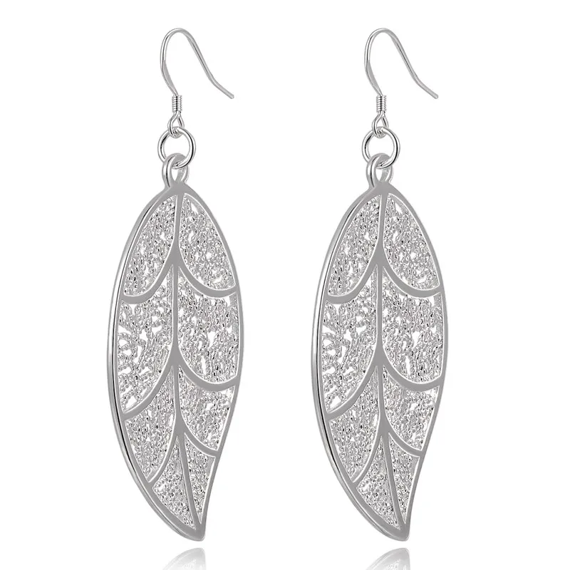Boucles d'oreilles pendantes en argent Sterling 925 pour femmes, bijoux de luxe élégants pour fête de mariage, prévention des Allergies