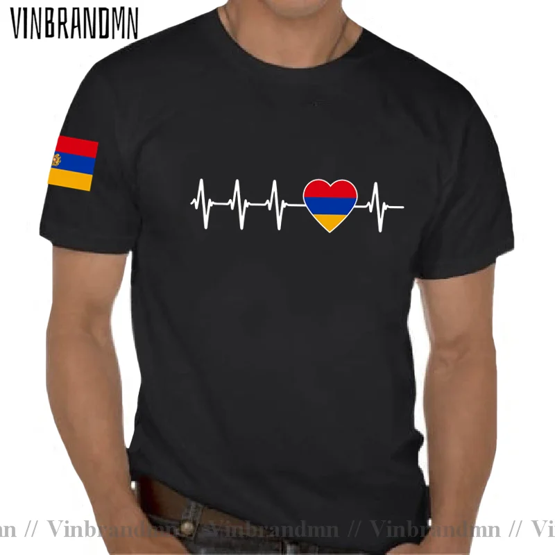 Armenian Heartbeat shirt I Love Armenia Country Flag Heart Family T-Shirt Men Vintage Classic oversize Tee shirt ARMENIA T shirt