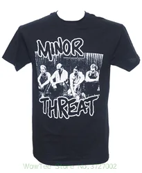 Minor Threat Xerox Official T-Shirt Hardcore Punk New M L Xl Cool Funny T-Shirt Men High Quality Tees