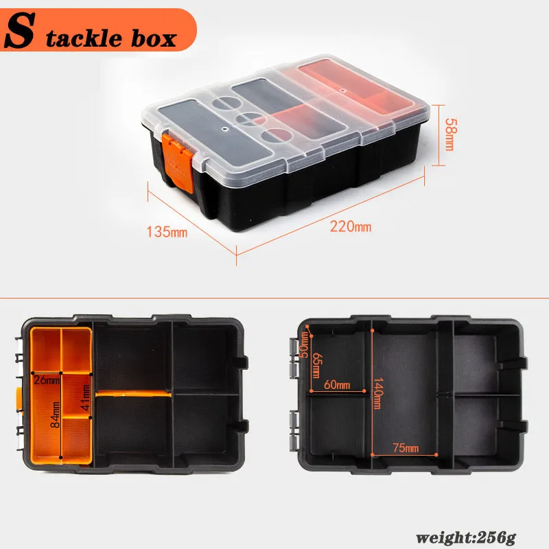 Caja de aparejos gran capacidad para guardar anzuelos y señuelos - imagen 2