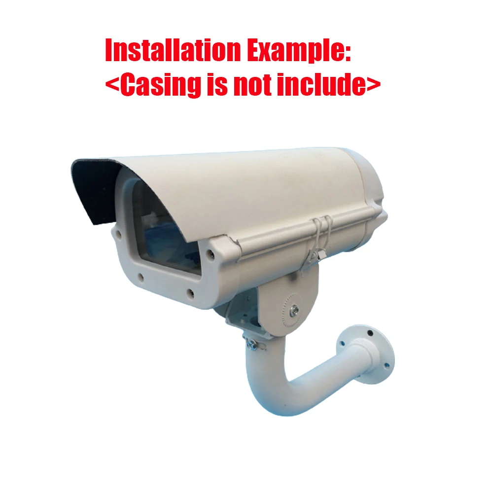 Steel Side CCTV Camera Stand Wall Mount Bracket Holder For LPR Camera Indoor Outdoor Security Surveillance Camera Stand