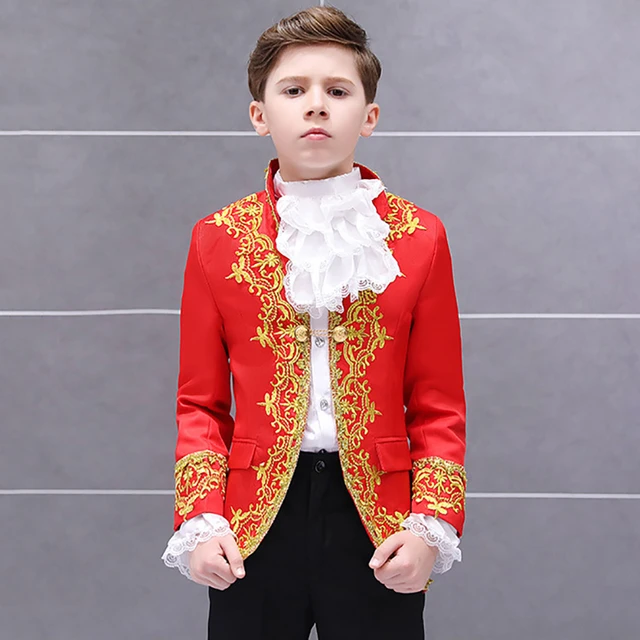 Traje de Principe aristocratico para nino traje Retro Vintage Medieval con pantalones para baile de mascaras para fiesta y boda AliExpress