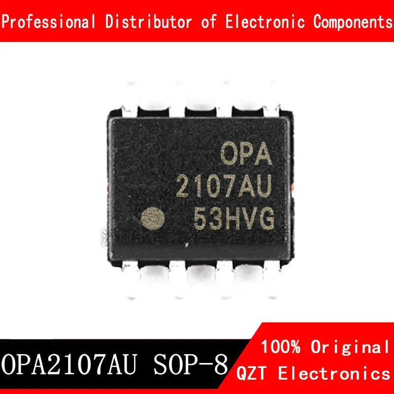 

10pcs/lot OPA2107AU OPA2107 SOP-8 new original In Stock