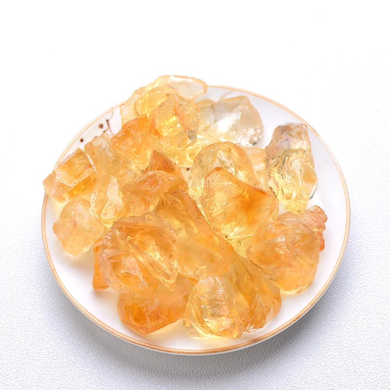 20/50G Natural Raw Yellow Citrine Quartz Crystal Rough Stone Specimen Healing crystal love natural stones and minerals fish tank