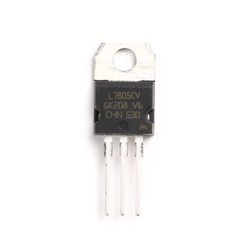 10PCS/LOT L7805CV TO220 7805 TO-220 L7805 LM7805 Transistor Three Terminal Voltage Regulator New Origin ICal