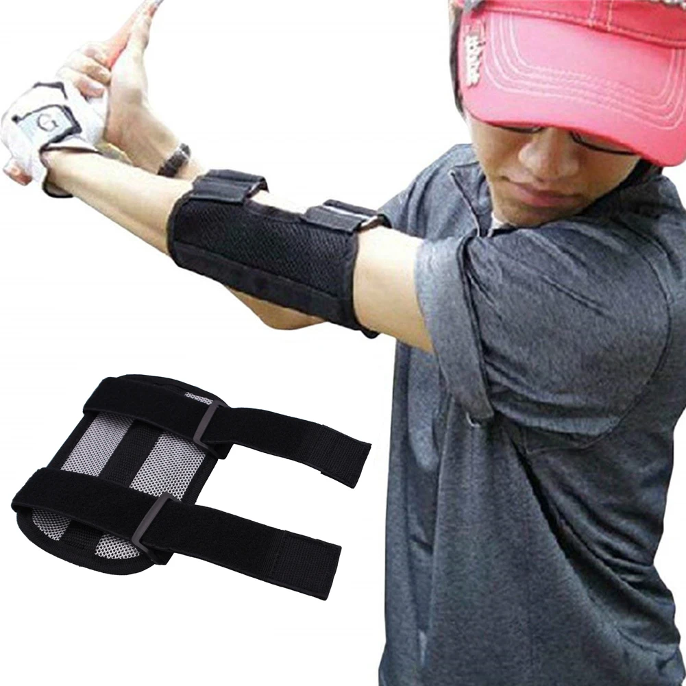 Golf Training Aids Swing Straight Practice Band Elbow Brace Corrector Support Arc Swing Trainers Golf Accessories Beginners Tool