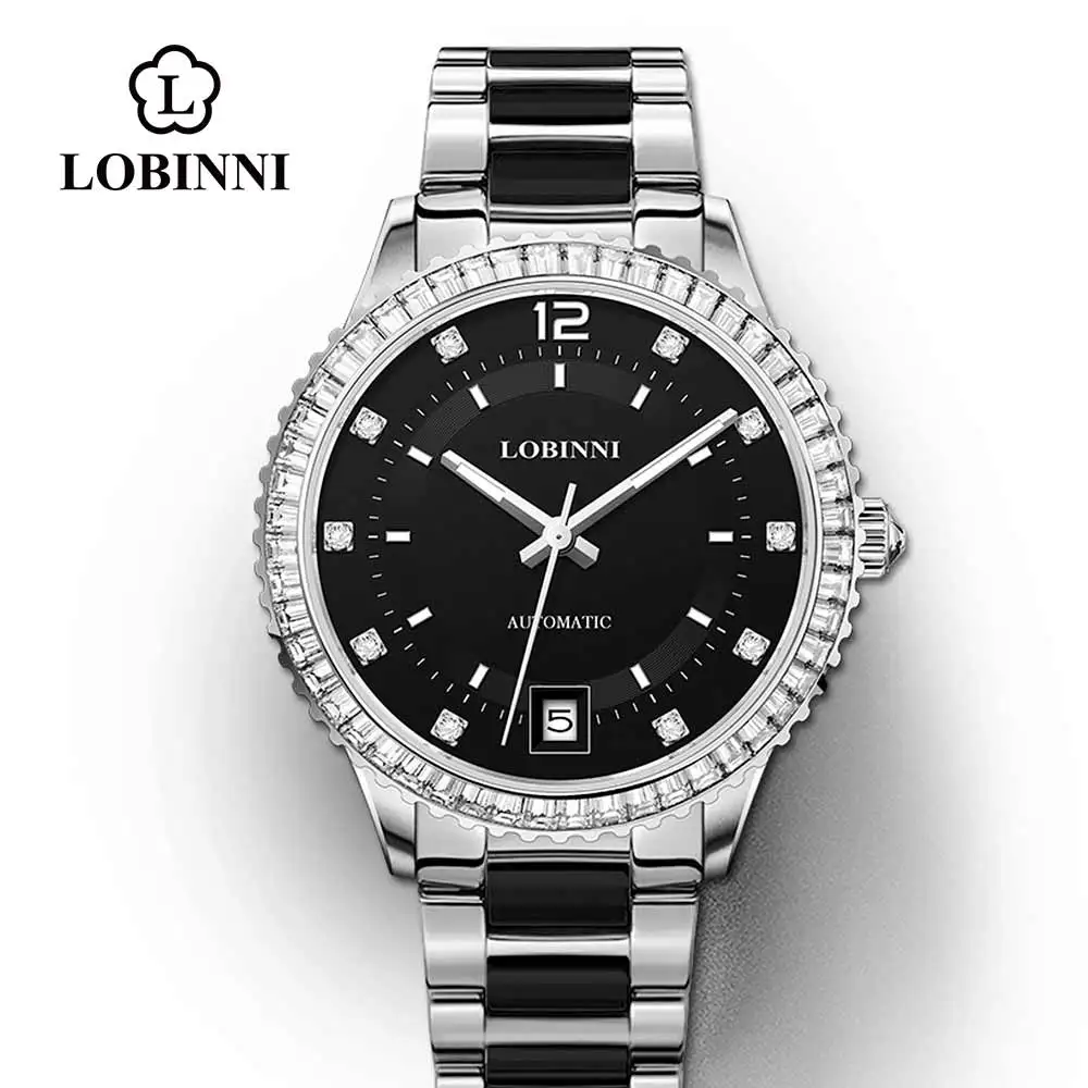 Lobinni New Women\'s Mechanical Watches Female MIYOTA Movement Fashion Casual Women Watch Famous Luxury Brands reloj mujer